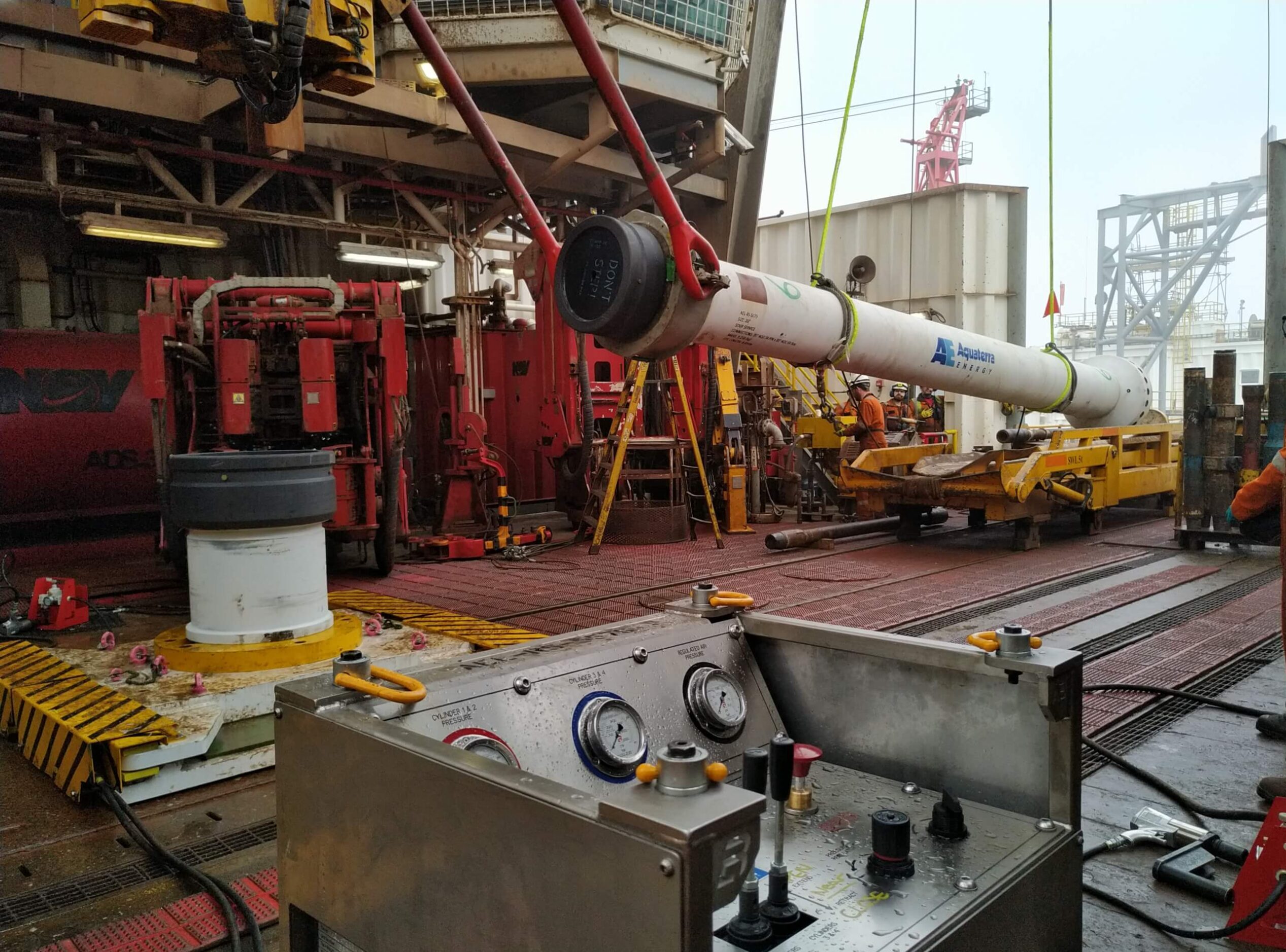 Aquaterra Energy's AQC-SR in use offshore