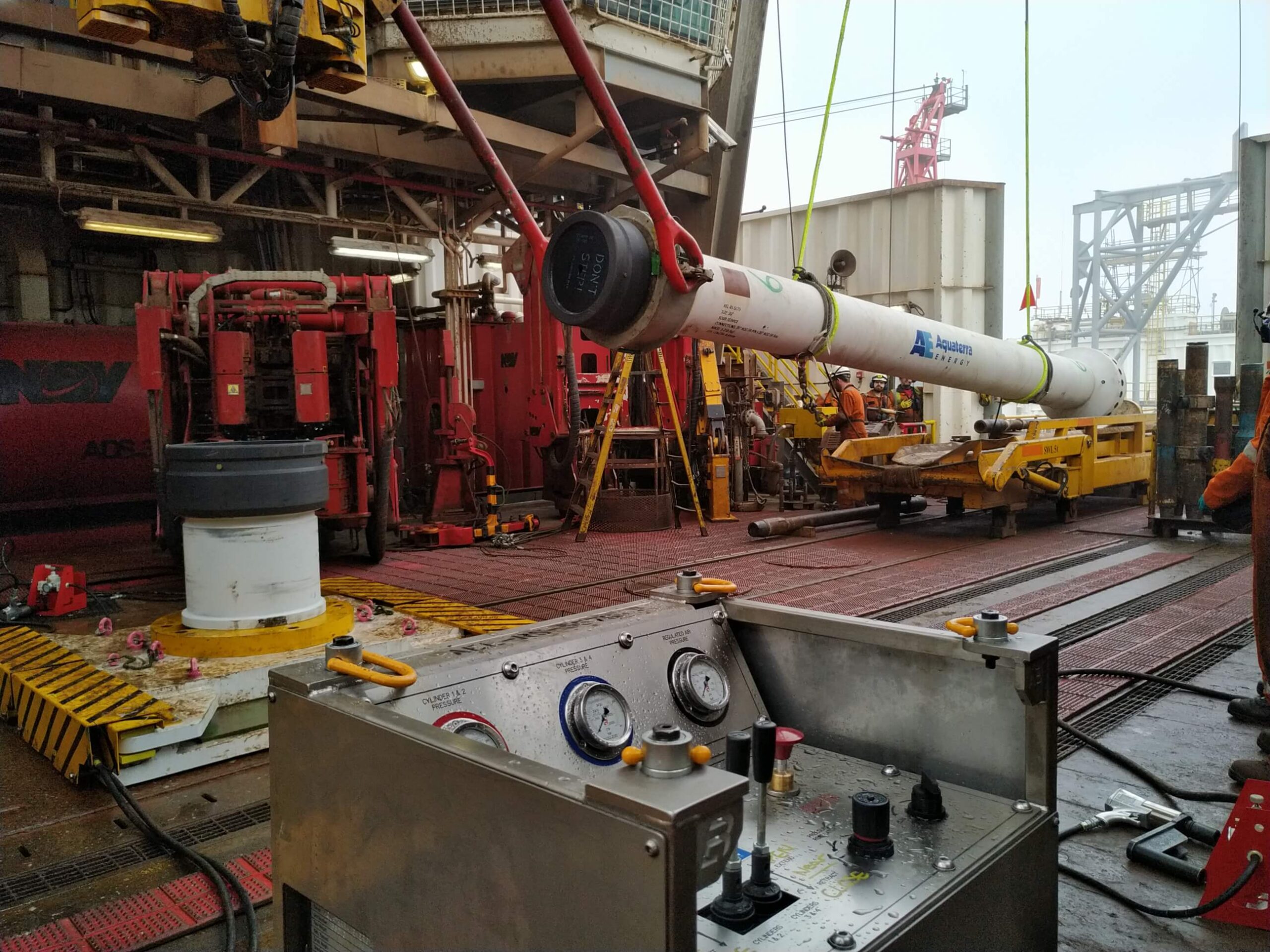 Aquaterra Energy's AQC-SR in use offshore