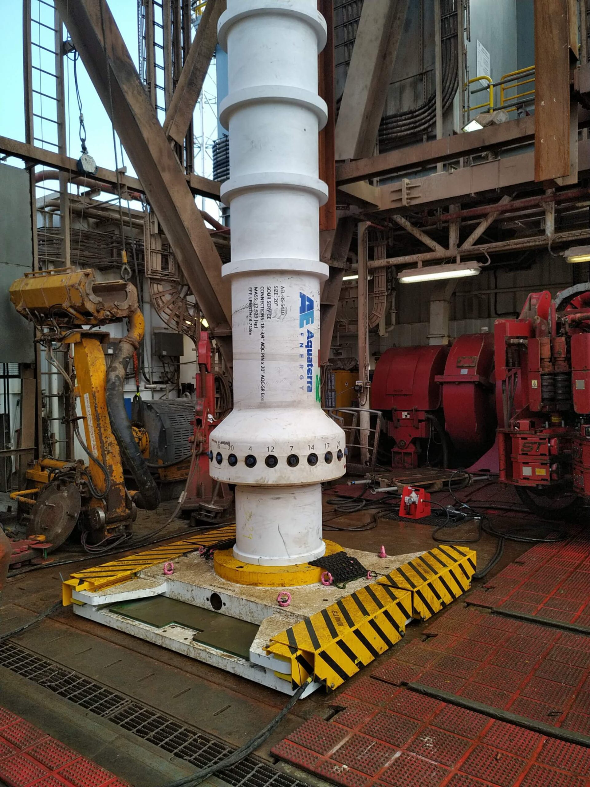 Aquaterra Energy's AQC-SR in use offshore